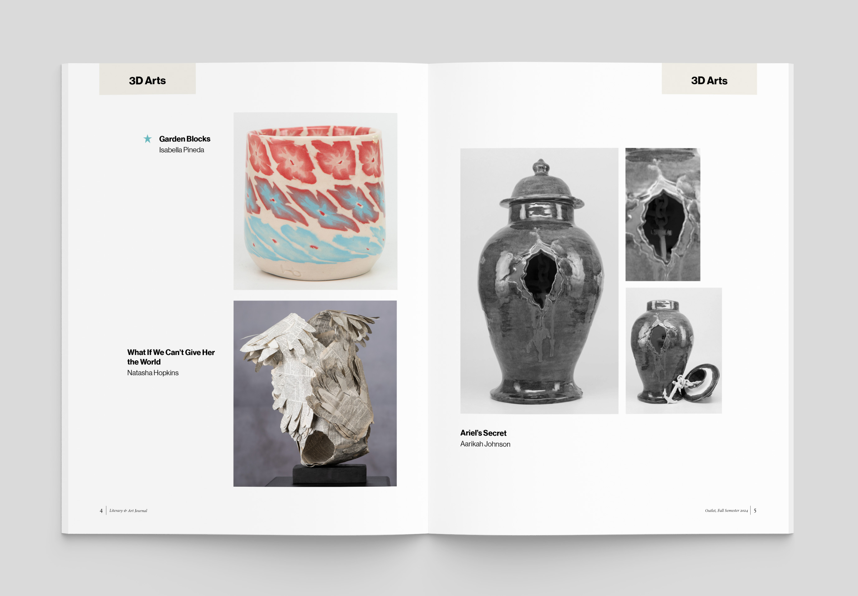 Gallery Example Spread Mockup